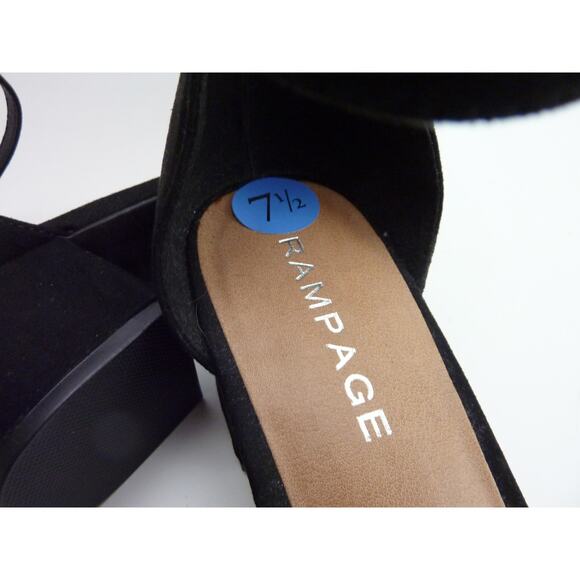 Rampage Black Women's Heels - Picture 6 of 6